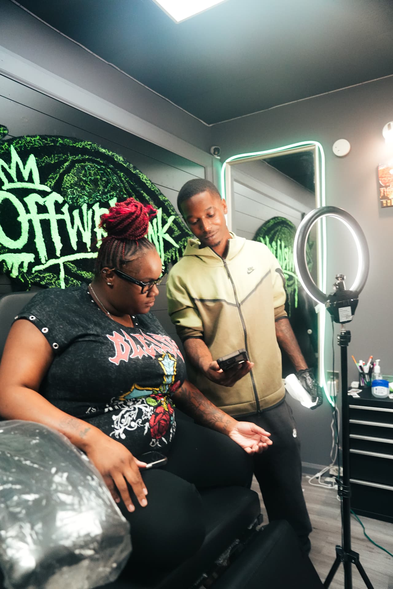 Custom Tattoo Design at OFFWRLD.INK in Jonesboro, GA